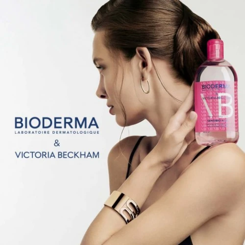 Bioderma Sensibio H2O Woda micelarna, 500 ml - Edycja Limitowana zaprojektowana przez Victoria Beckham - 2