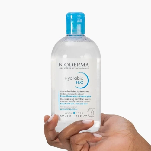Bioderma Hydrabio H2O Woda micelarna, 500 ml - Która nawilża i utrzymuje naturalną równowagę skóry - 1