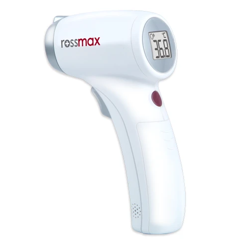 Rossmax Termometr elektroniczny bezdotykowy HC 700, 1 sztuka - Precyzyjny, higieniczny i bezdotykowy pomiar temperatury - 1