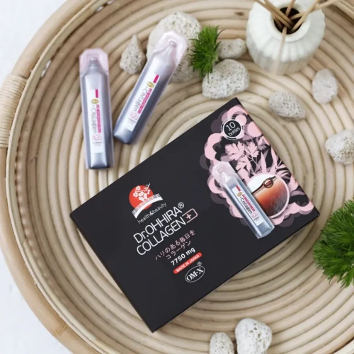 Dr. Ohhira Collagen+, kolagen do picia, 10 ampułek - Japoński kolagen do picia, pomaga zachować jędrną skórę, mocne włosy i zdrowe stawy - 7