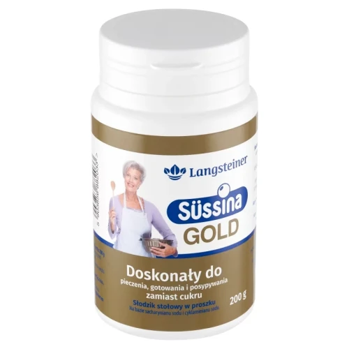 Sussina Gold Słodzik, 200 g - Słodzik stołowy w proszku - 1