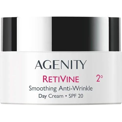 Agenity Retivine 2° Wygładzający krem przeciwzmarszczkowy na dzień SPF20, 50 ml - Poprawia jędrność skóry - 1