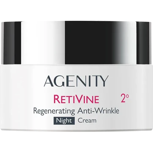 Agenity Retivine 2° Regenerujący krem przeciwzmarszczkowy na noc, 50 ml - Przywraca skórze odżywienie i sprężystość - 1