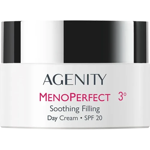 Agenity Menoperfect 3° Łagodzący krem wypełniający na dzień SPF20, 50 ml - Przywraca skórze elastyczność i sprężystość - 1