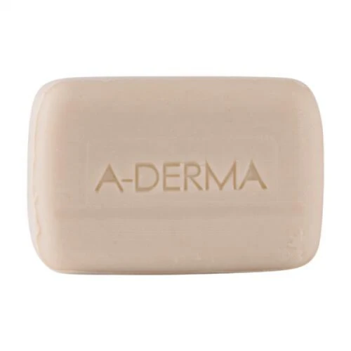 A-Derma Oczyszczająca kostka dermatologiczna, 100 g - Oczyszczanie i pielęgnacja delikatnej skóry całej rodziny - 1