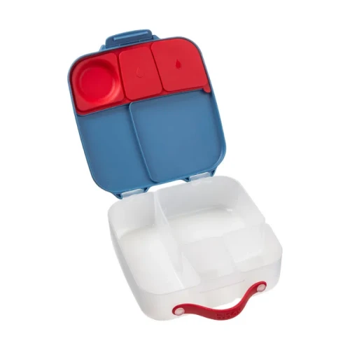 B.box Lunchbox Blue Blaze, 1 sztuka - Śniadaniówka z wkładem chłodzącym - 3
