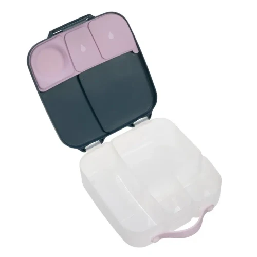 B.box Lunchbox Indigo Rose, 1 sztuka - Lunchbox z wkładem chłodzącym - 3