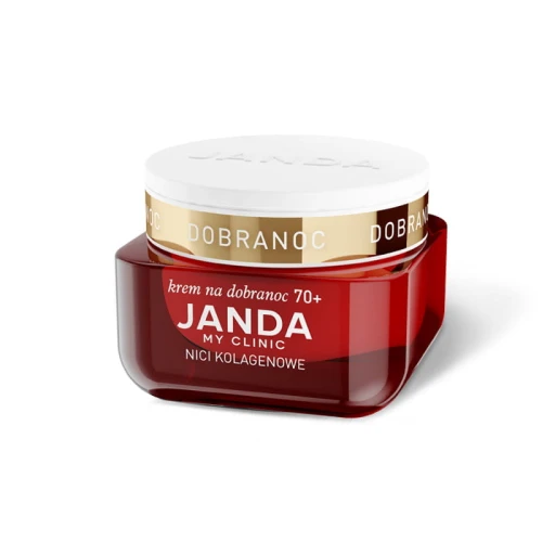 Janda Nici kolagenowe Krem na dobranoc 70+, 50 ml - Redukuje zmarszczki, regeneruje i odżywia - 1
