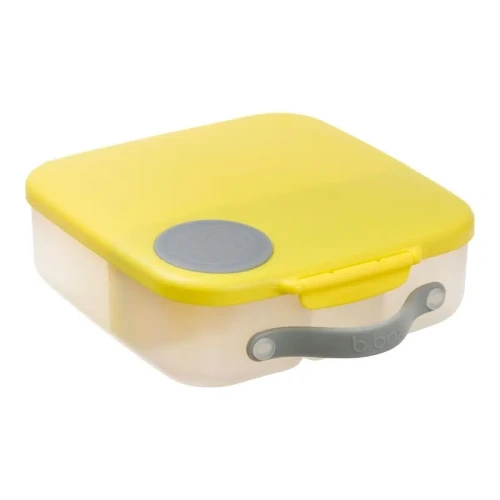 B.box Lunchbox Lemon Sherbet, 1 sztuka - Pojemna śniadaniówka z wkładem chłodzącym - 1