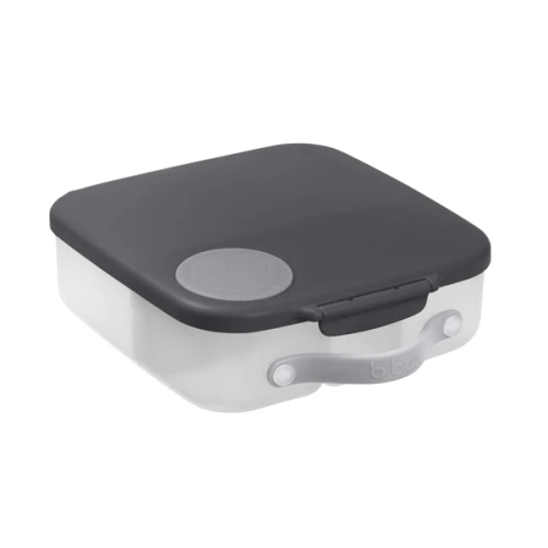 B.box Lunchbox Graphite, 1 sztuka - Pudełko śniadaniowe z wkładem chłodzącym - 1