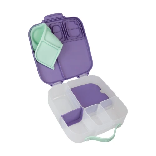 B.box Lunchbox Lilac Pop, 1 sztuka - Śniadaniówka dla dzieci - 3
