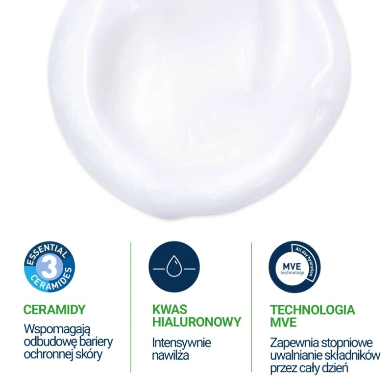 CeraVe Nawilżająca emulsja do mycia, dla skóry normalnej i suchej - Refill, 473 ml - Zawiera ceramidy + kwas hialuronowy - 5