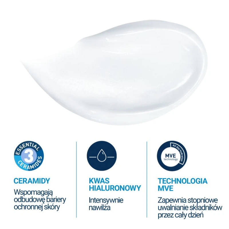 CeraVe Nawilżająca emulsja do mycia, dla skóry suchej i bardzo suchej - refill, 473 ml - Do codziennej pielęgnacji skóry twarzy i ciała - 1