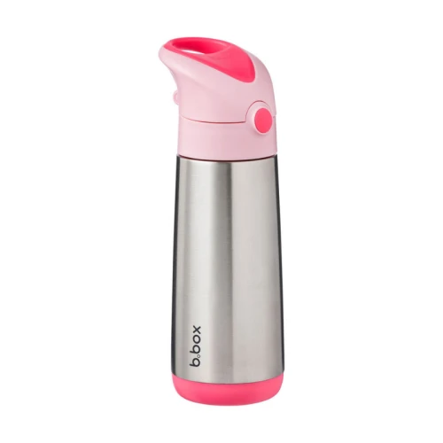 B.box Bidon termiczny Flamingo Fizz, 500 ml - Idealny na spacer, trening i wycieczkę - 2