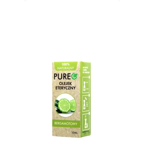 Pureo Naturalny olejek eteryczny bergamota, 10 ml - Dla relaksu i poprawy nastroju - 1
