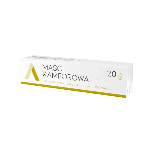 Maść Kamforowa 10%, 20 g - Rozgrzewające wsparcie przy bólach mięśniowych - 1