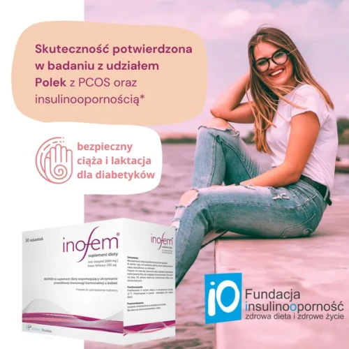 Inofem, 60 saszetek - Dla kobiet starających się zajść w ciążę - 1
