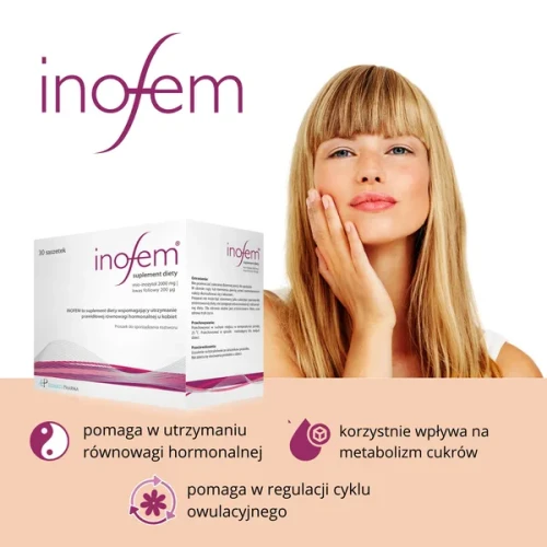 Inofem, 60 saszetek - Dla kobiet starających się zajść w ciążę - 2