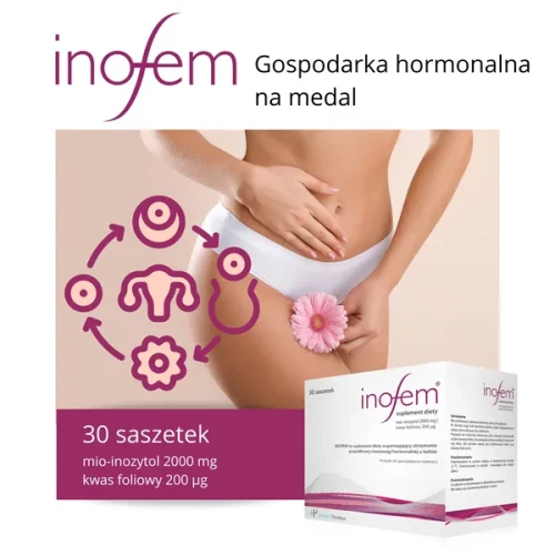 Inofem, 60 saszetek - Dla kobiet starających się zajść w ciążę - 3