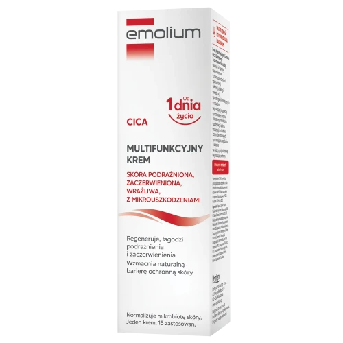 Emolium Cica Multifunkcyjny, krem 40 ml - Do skóry podrażnionej, nadmiernie suchej również po depilacji lub goleniu - 6