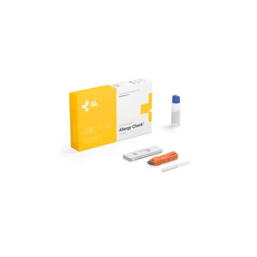 Allergy-Check Test do wykrywania przeciwciał IgE, 1 sztuka - Szybki test z krwi - 1