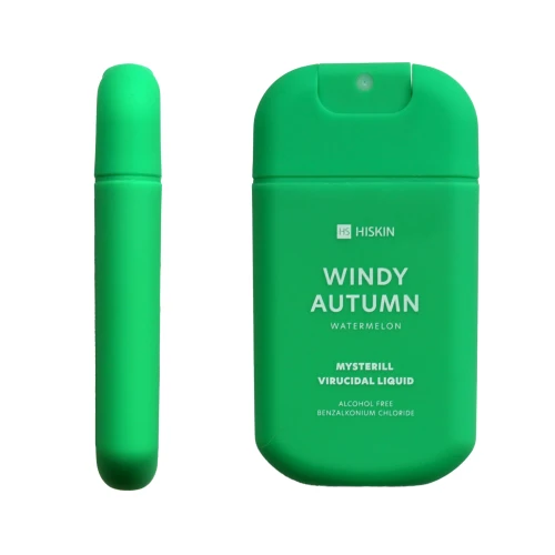 Hiskin Windy Autumn Watermelon Spray do dezynfekcji rąk, 30 ml - Chroni i odświeża dłonie słodkim zapachem arbuza - 1