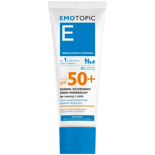 Pharmaceris Emotopic Dermo-ochronny krem mineralny do twarzy i ciała, 75 ml - Do skóry suchej i atopowej - 1