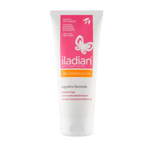 Iladian dla dziewczynek żel do higieny intymnej, 150ml - Który nawilża i chroni przed podrażnieniami - 1