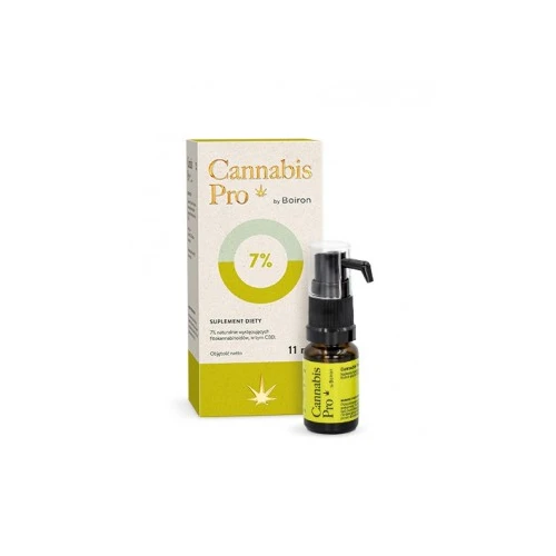 Cannabis Pro by Boiron 7%, 11 ml - 7% CBD dla codziennej równowagi organizmu - 1