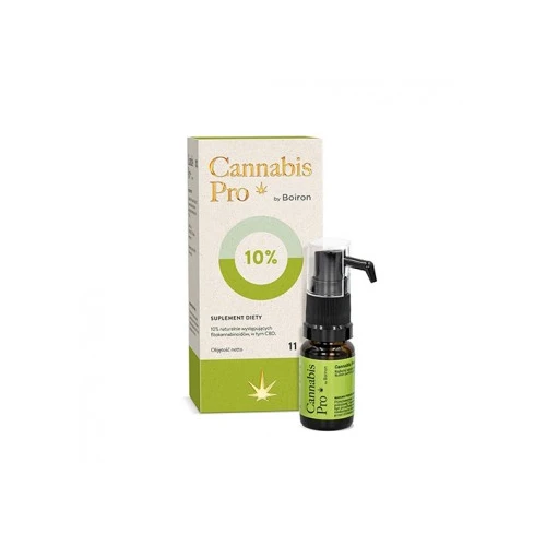 Cannabis Pro by Boiron 10%, 11 ml - Suplement diety z naturalnego ekstraktu konopi - 1