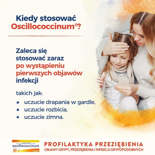 Boiron Oscillococcinum granulki, 30 dawek - W profilaktyce i leczeniu objawów grypy, przeziębienia i infekcji grypopodobnych - 2