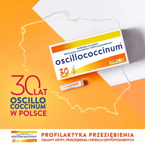 Boiron Oscillococcinum granulki, 30 dawek - W profilaktyce i leczeniu objawów grypy, przeziębienia i infekcji grypopodobnych - 4