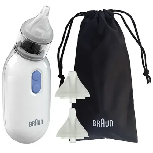 Braun BNA 100 Aspirator do nosa dla niemowląt od 0 m+, 1 sztuka - Pomaga delikatne usuwać katar - 2