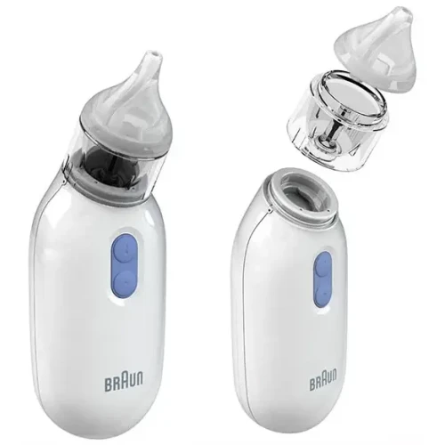 Braun BNA 100 Aspirator do nosa dla niemowląt od 0 m+, 1 sztuka - Pomaga delikatne usuwać katar - 3