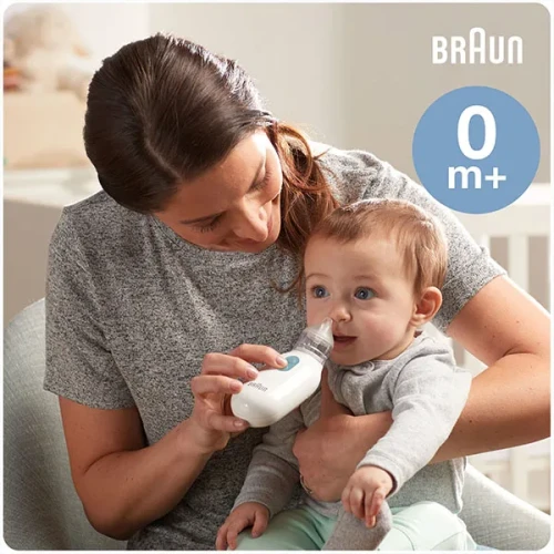 Braun BNA 100 Aspirator do nosa dla niemowląt od 0 m+, 1 sztuka - Pomaga delikatne usuwać katar - 5
