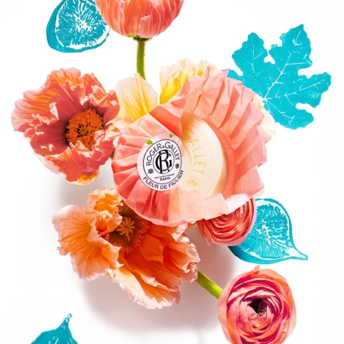 Roger & Gallet zestaw mydeł zapachowych, 3 x 100 g - 3 zapachy Gingembre Rouge, Fleur de Figuier i Rose do codziennej pielęgnacji skóry - 7