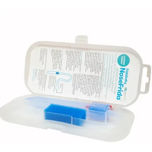 Fridababy NoseFrida Aspirator do nosa, 1 sztuka - Z wymiennymi filtrami higienicznymi - 1