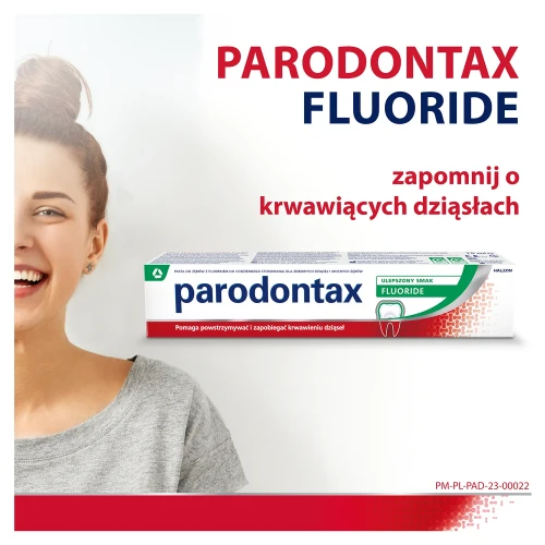 Parodontax Fluoride Pasta do zębów, 75 ml - Z fluorem na krwawiące dziąsła i ochronę przed próchnicą - 2