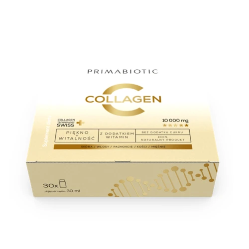 Primabiotic Collagen 10 000 mg, 30 buteleczek po 30 ml - Kolagen w shotach z witaminami - 2