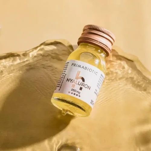Primabiotic Hyaluron 250 mg,  30 buteleczek po 30 ml - Wegański shot z kwasem hialuronowym, witaminą C, biotyną, cynkiem i Q10 - 6
