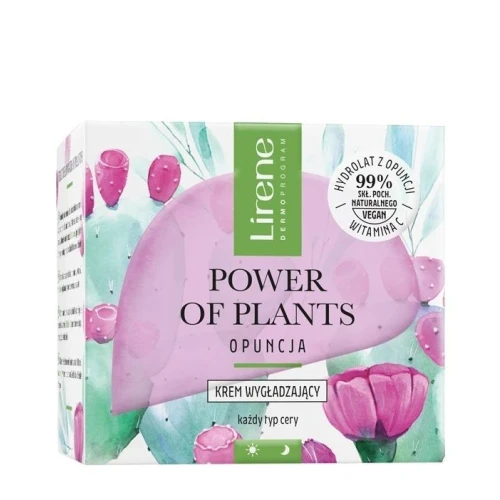 Lirene Power Of Plants Opuncja Krem do twarzy, 50 ml - Roślinna siła wygładzenia i odżywienia - 1