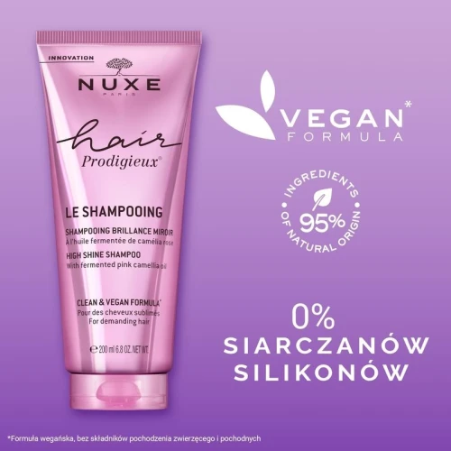 Nuxe Huile Prodigieuse Zestaw Olejek suchy, 100 ml + Olejek pod prysznic, 100ml + Szampon do włosów, 30 ml - Naturalna, luksusowa pielęgnacja twarzy, ciała i włosów - 5