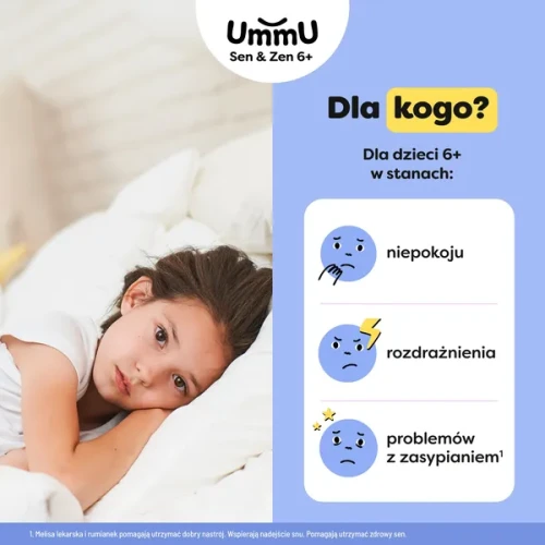 UmmU Sen & Zen 6+ Krople, 30 ml - Dla dzieci powyżej 6 roku życia w stanach niepokoju i przy problemach z zasypianiem - 2