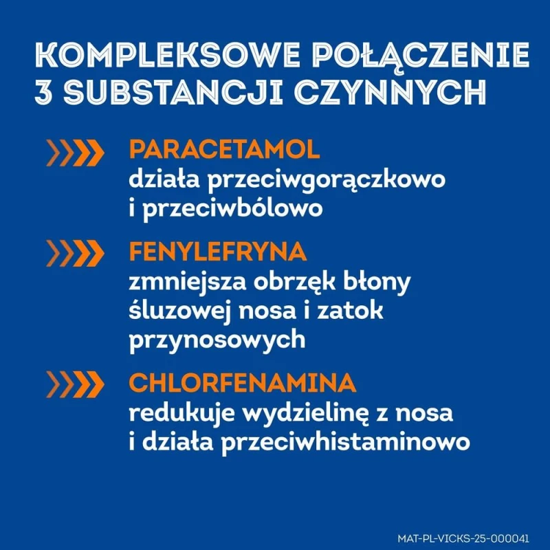 Vicks Antigrip Zatoki i Katar, 10 saszetek - Na przeziębienie i grypę - 3