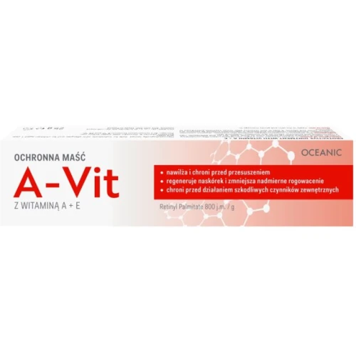 A-Vit Maść ochronna z witaminą A+E, 25 g - Nawilża, regeneruje, ochroni skórę przed wiatrem i mrozem - 2