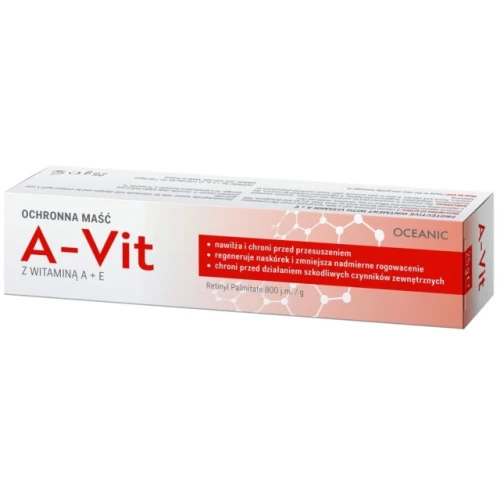A-Vit Maść ochronna z witaminą A+E, 25 g - Nawilża, regeneruje, ochroni skórę przed wiatrem i mrozem - 3