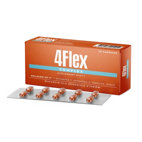 4Flex Complex, 30 kapsułek - Zwiększenie sprawności ruchowej i ochrona stawów - 1