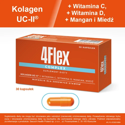 4Flex Complex, 30 kapsułek - Zwiększenie sprawności ruchowej i ochrona stawów - 2