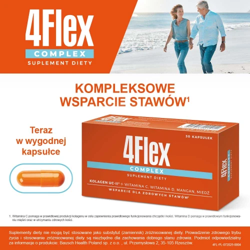 4Flex Complex, 30 kapsułek - Zwiększenie sprawności ruchowej i ochrona stawów - 3