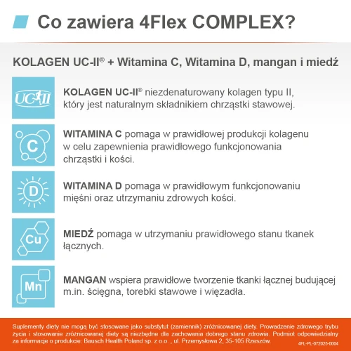 4Flex Complex, 30 kapsułek - Zwiększenie sprawności ruchowej i ochrona stawów - 6